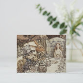 アリスの誕生日じゃないパーティー ラビット ハッター ポストカード (スタンド正面)