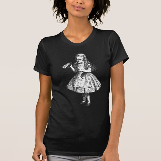 アリスの飲み物 Tシャツ (正面)