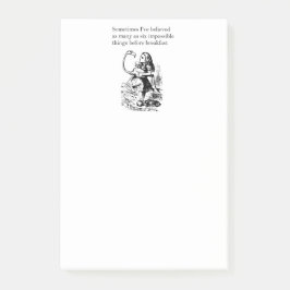 アリスの6つの不可能な事 ポストイット