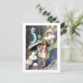 アリスはいもむしにアドバイスをもってこようとして ポストカード (スタンド正面)