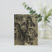 アリスはコラージュを飲む ポストカード (スタンド正面)