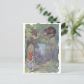 アリスはチェシャーキャットに出会う ポストカード (スタンド正面)