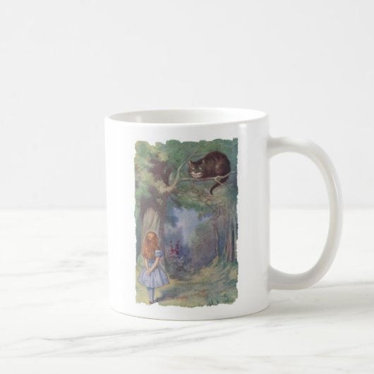 アリスはチェシャー猫に会います コーヒーマグカップ (右)