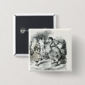 アリスはドードーに会います 缶バッジ (正面&裏面)