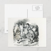 アリスはドードーに出会う ポストカード (正面/裏面)