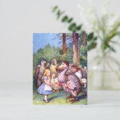 アリスはドードーの鳥に出会う ポストカード (スタンド正面)