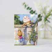 アリスはハンプティ・ダンプティに出会う ポストカード (スタンド正面)