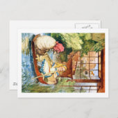 アリスはヒツジに回った老女として見ました ポストカード (正面/裏面)