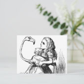 アリスはフラミ遊ゴでクロケーをしようとした ポストカード (スタンド正面)