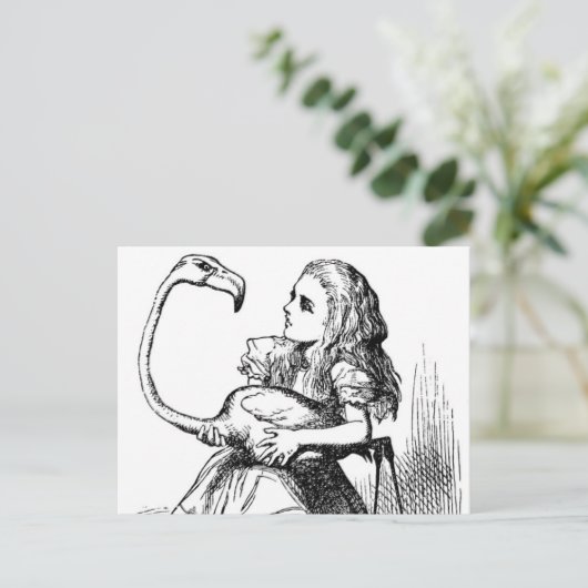 アリスはフラミ遊ゴでクロケーをしようとした ポストカード (スタンド正面)