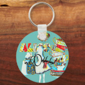 アリスはワンダーランドのパーティーに賛成 キーホルダー (正面)