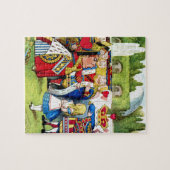 アリスは不思議の国のハートの女王に会います ジグソーパズル (横)