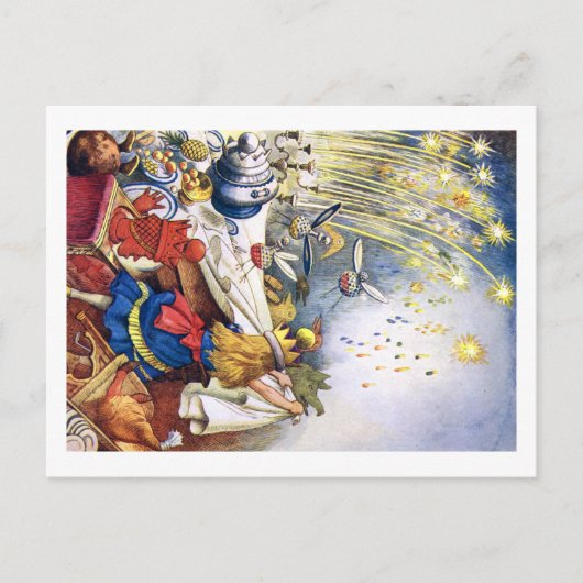 アリスは不思議の国クールで亡くす ポストカード (正面)