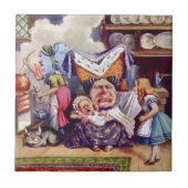 アリスは公爵夫人およびPicのベビーに会います タイル (正面)