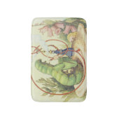 アリスは幼虫に会います バスマット (正面縦)