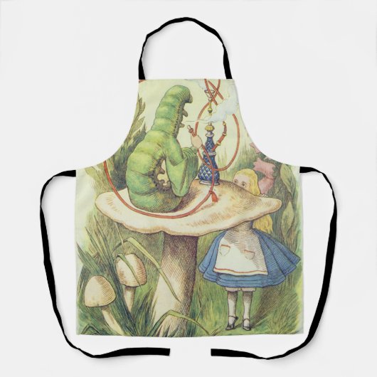 アリスは毛虫に出くわす エプロン (正面)