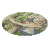 アリスは毛虫に出くわす カッティングボード (角)