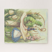 アリスは毛虫に出くわす ジグソーパズル (横)