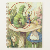 アリスは毛虫に出くわす プランナー手帳 (正面)