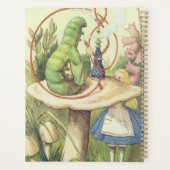 アリスは毛虫に出くわす プランナー手帳 (裏面)