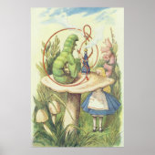 アリスは毛虫に出くわす ポスター (正面)