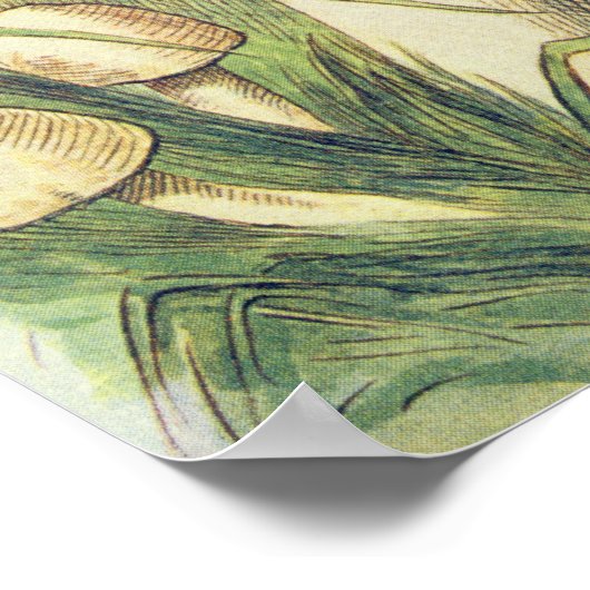 アリスは毛虫に出くわす ポスター (角)