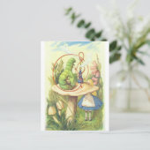 アリスは毛虫に出くわす ポストカード (スタンド正面)