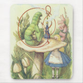 アリスは毛虫に出くわす マウスパッド (正面)