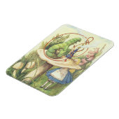 アリスは毛虫に出くわす マグネット (左側)