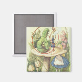 アリスは毛虫に出くわす マグネット (正面/裏面)