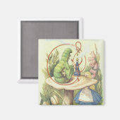 アリスは毛虫に出くわす マグネット (正面/裏面)