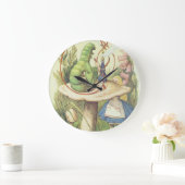 アリスは毛虫に出くわす ラージ壁時計 (ホーム)