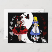 アリスは考え返した ポストカード (正面/裏面)