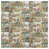 アリスは鏡の国の布を通して2 ファブリック (見本)