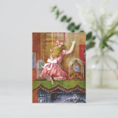 アリスは鏡を通ってころびます ポストカード (スタンド正面)