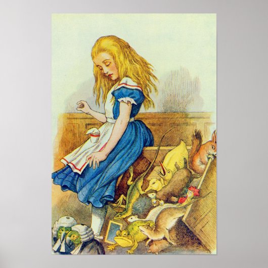 アリスは陪審席を怒らせる ポスター (正面)