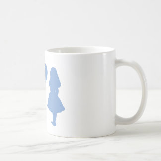 アリスへのタマキビ青いアリス コーヒーマグカップ