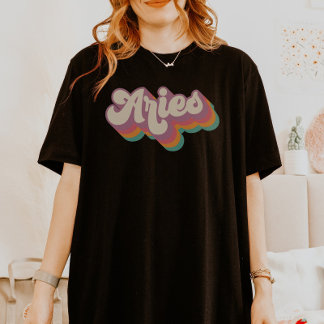 アリスアストロロジー誕生日ギフト〔占星術の〕十二宮図サインレトロ Tシャツ