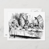 アリスアットザ不機嫌ティーパーティー ポストカード (正面/裏面)