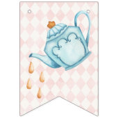 アリスアドベンチャーインウォダーランド誕生日ティーパーティー バンティングフラッグ (第3の旗)