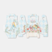 アリスアドベンチャーインウォダーランド誕生日ティーパーティー フェイバーボックス (折り畳みなし)