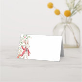 アリスアドベンチャーインウォダーランド誕生日ティーパーティー プレイスカード (裏面)