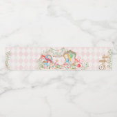 アリスアドベンチャーインウォダーランド誕生日ティーパーティー ペットボトルラベル (シングルラベル)