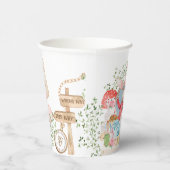 アリスアドベンチャーインウォダーランド誕生日ティーパーティー 紙コップ (右)