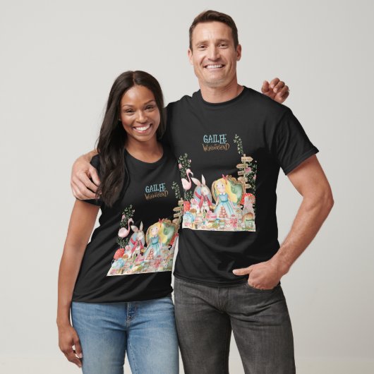 アリスアドベンチャーインウォダーランド誕生日ティーパーティー Tシャツ (ユニセックス)