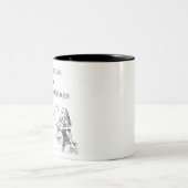 アリスアドベンチャーズインワンダーランド引用文 ツートーンマグカップ (中央)