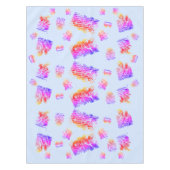 アリスイムウンダーランド-アリスインワンダーランドパステル テーブルクロス (正面)