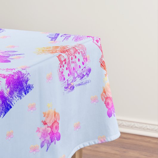 アリスイムウンダーランド-アリスインワンダーランドパステル テーブルクロス (インサイチュ)