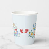 アリスインお洒落ワンダーランド誕生日紙 紙コップ (右)