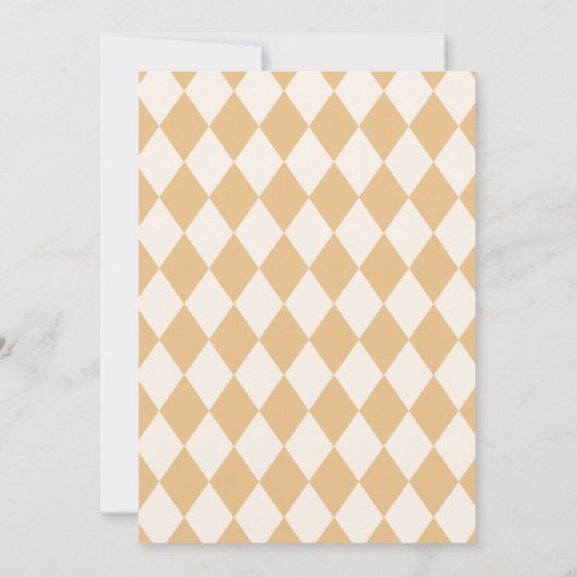 アリスインオネダーランドティーパーティの招待状 招待状 (裏面)